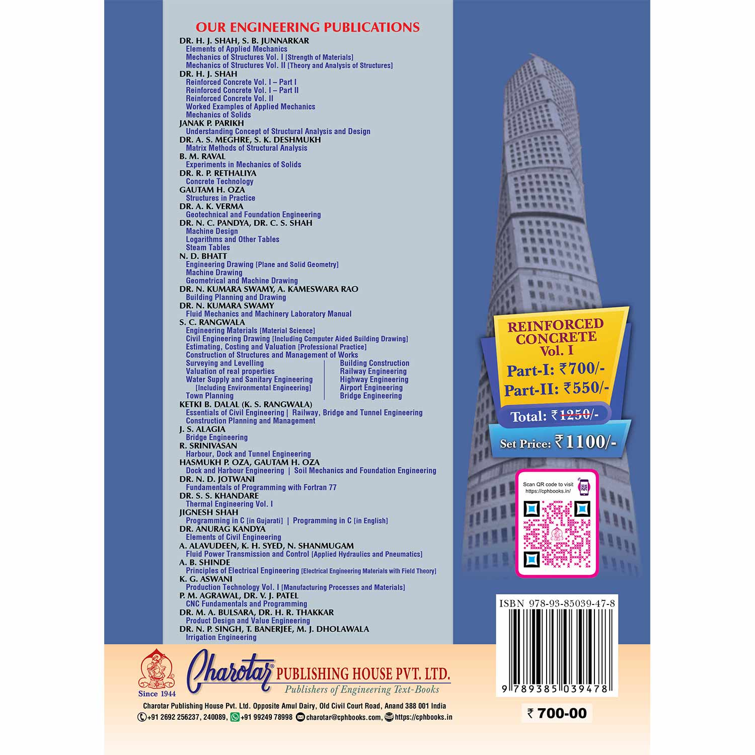 Reinforced Concrete Vol. I (Part I & Part II ) By Dr. H. J. Shah - Image 4