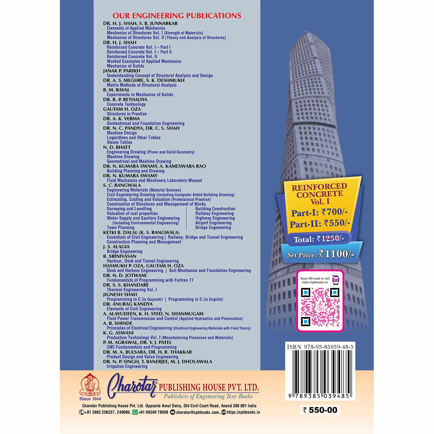 Reinforced Concrete Vol. I (Part I & Part II ) By Dr. H. J. Shah - Image 8